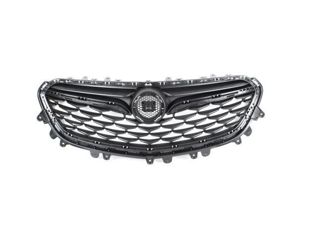 Grila masca radiator Opel Mokka X, 09.2016-, Fata, negru, Aftermarket