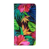 Husa Flip Carte Smart Flower iPhone 13 Pro Design 2 Premium