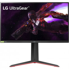 Monitor LED LG Gaming UltraGear 27GP850P-B 27 inch QHD IPS 1 ms 180 Hz HDR G-Sync Compatible &amp; FreeSync Premium