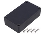 Carcasă universală aluminiu IP66 65x115x30mm 1550Z negru