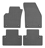 Set covorase auto din cauciuc Volvo V50 (MW) 2007-2012-; Volvo S40 (MS) 2007-2013, Negre