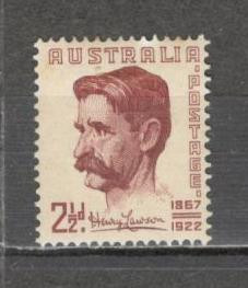 Australia.1949 82 ani nastere H.Lawson-scriitor MA.14 foto