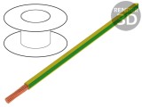 Cablu Electric Cu 2,5mm2 PVC Galben-Verde 300V/500V