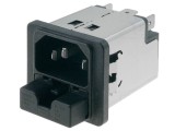 Conector Alimentare AC Soclu Tată 2A 250VAC IEC 60320