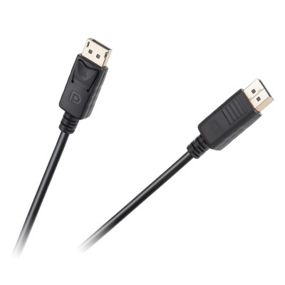 Cablu displayport tata - tata 2 metri, rezolutie maxima 3840 X 2160 P, suporta 4k X 2k, Negru foto