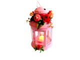 Felinar decorat cu flori 42633