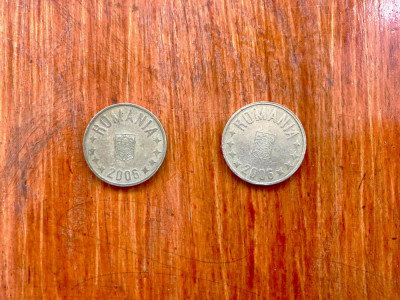 Monede vechi de 50 de bani - emise &amp;icirc;n 2006 foto
