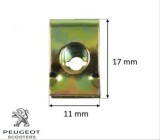Clema prindere originala (M4) carene Peugeot Vclic - Vclic Evolution 4T AC 50cc