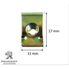 Clema prindere originala (M4) carene Peugeot Vclic - Vclic Evolution 4T AC 50cc