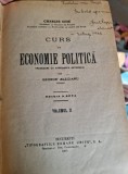 Charles Gide - Curs de Economie Politica Vol. II (1925, Romana, Cartonata, Uzata) 741 pagini