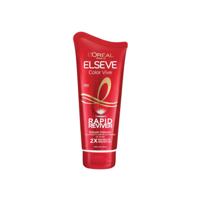 Balsam pentru Par Vopsit L&amp;rsquo;Oreal Paris Elseve Rapid Reviver Color Vive, 180 ml, Balsam Par Vopsit, Balsam Color Vive, Balsam de Par Vopsit, Balsam L&amp;rsquo;O foto