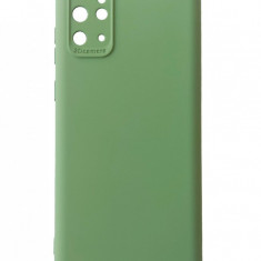 Husa telefon compatibila cu Samsung Galaxy S20 Plus, Verde, Cu interior de catifea, 261HT