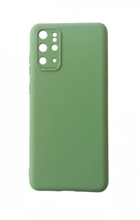 Husa telefon compatibila cu Samsung Galaxy S20 Plus, Verde, Cu interior de catifea, 261HT