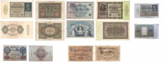 Lot de 7 bancnote -Germania foto