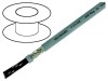 Cablu ecranat F-CY-OZ 2x1mm2 PVC tresă cupru cositorit