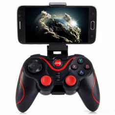 Telecomanda Gamepad Wireless cu Suport pentru Telefoane Smartphone cu Android foto