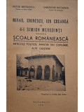 Victor Bratulescu - Mihail Eminescu, Ion Creanga si d-l Simion Mehedinti despre scoala romaneasca (editia 1941)