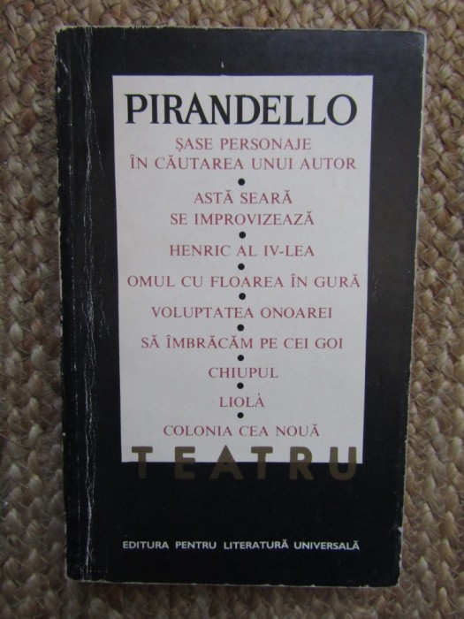 Luigi Pirandello Teatru