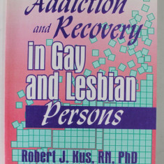 ADDICTION AND RECOVERY IN GAY AND LESBIAN PERSONS by ROBERT J. KUS , 1995