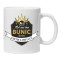 Cana alba personalizata &quot;Cel mai bun BUNIC&quot;, INOVATIX&reg;. 330ml