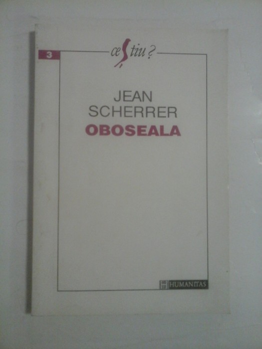 OBOSEALA - JEAN SCHERRER