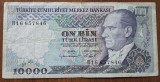 10000 lire 1970 (1982), Turcia