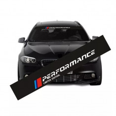 Sticker BMW parbriz sau luneta BMW M PERFORMANCE,ornament auto parasolar foto