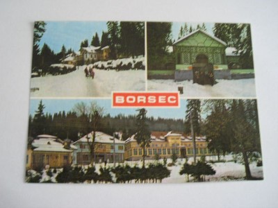 QW23 B - Carte postala - tematica turism - vedere - Romania - Borsec 3 foto