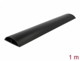 Canal cablu PVC 89 x 21 mm - 1m Negru, Delock 20712