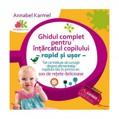 Ghidul complet pentru înțărcatul copilului - rapid și ușor - Paperback brosat - Annabel Karmel - Paralela 45