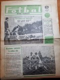 Fotbal 7 iunie 1966-anul 1,nr. 2 al ziarului,meciul steaua-rapid,minerul lupeni