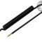 Cablu spiralat neecranat 4x0,5mm2 negru 0,2m-0,8m