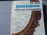JUNIMEA - IMPLICATII ISTORIOGRAFICE - AL ZUB, ED JUNIMEA 1976, 384 PAG