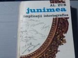 JUNIMEA - IMPLICATII ISTORIOGRAFICE - AL ZUB, ED JUNIMEA 1976, 384 PAG