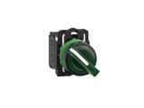 Comutator Rotativ 22mm Verde LED 24V