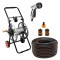 Furtun de gradina, NEO, cu pistol de stropit, carucior cu tambur, accesorii, 6 straturi, 1/2&quot;, 50 m GartenVIP DiyLine