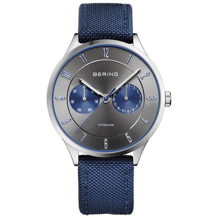 Ceas Barbati, Bering, Titanium 11539-873 - Marime universala