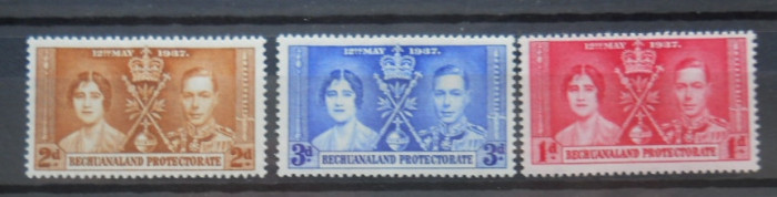 BECHUANALAND 1937 SERIE GEORGE VI MH