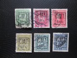 ROMANIA POCUTIA C.M.T 1919 SERIE STAMPILATA, Stampilat