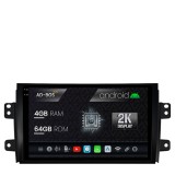 Navigatie 2K Suzuki SX4 Fiat Sedici, Android OS, S-Quadcore 4GB RAM + 64GB ROM, 9.5 Inch - AD-BGS90042K+AD-BGRKIT307