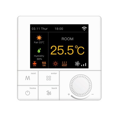 Termostat digital wifi, programabil, ecran lcd, control vocal, smartphone foto