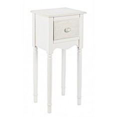 Comoda mdf alb patinat Clorine 33x26.5x72. cm