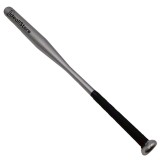 Bata Baseball Aluminiu IdeallStore&reg; 80cm Argintiu, Antrenament, Anti-Alunecare, Usoara 380g