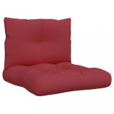 Cumpara ieftin Perne de paleti, 2 buc., rosu vin, material textil
