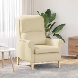 vidaXL Fotoliu Modern Crem Dimensiune Standard pentru Fotoliu
