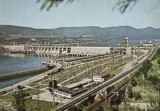 Hidrocentrala Portile de Fier carte postala veche necirculata, colectie memorabilia