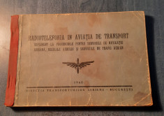 Radiotelefonia in aviatia de transport 1960 foto