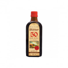 Bitter 50 plante cu ganoderma, 200 ml, Dacia Plant