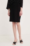 Joseph Ribkoff fusta culoarea negru, mini, drept, 153071