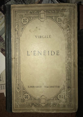 Virgilius Virgile Eneide text latin comentat in franceza foto